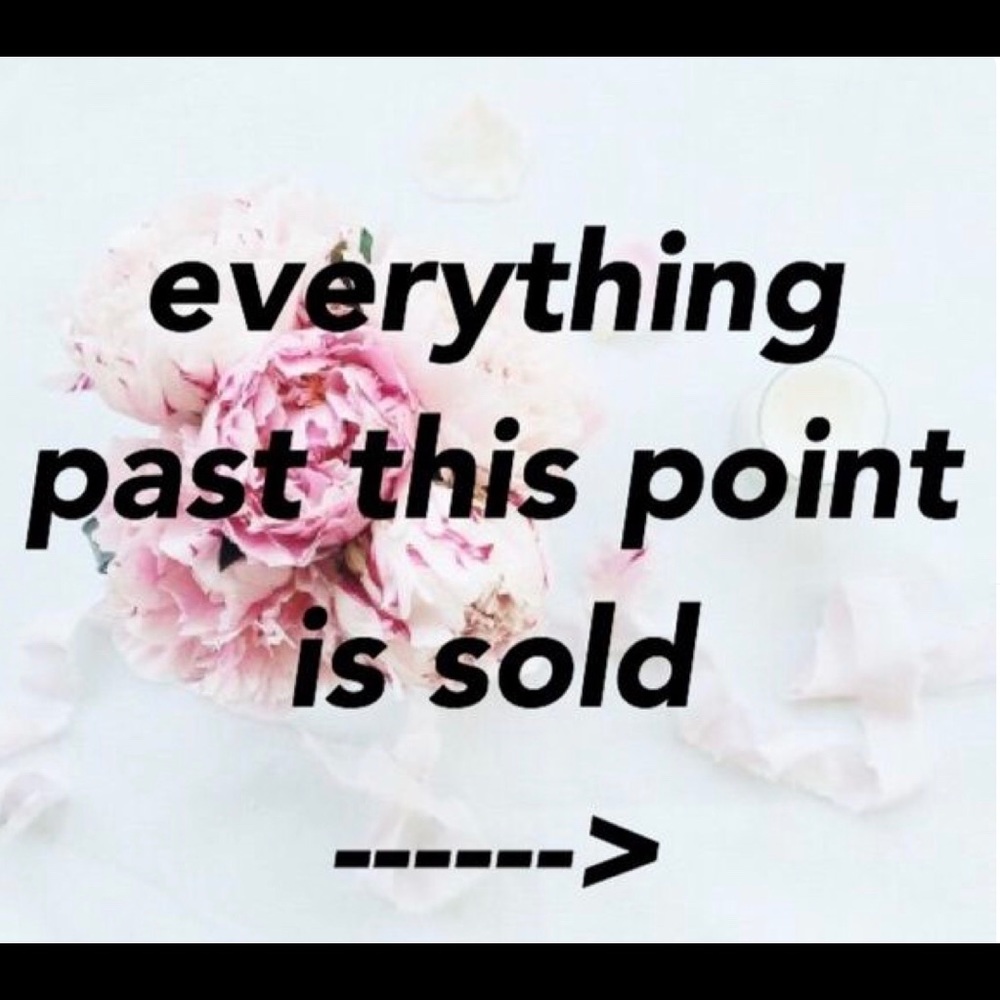 Sold items. Thank you all for the purchases!